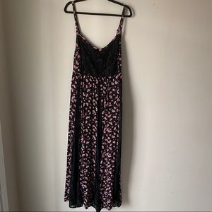 Floral Lace Maxi Dress